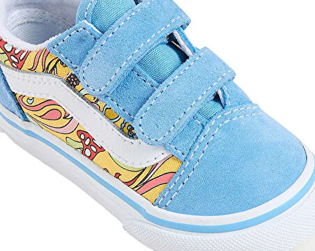 Vans Old Skool V Bebek Günlük Ayakkabı VN000CS6BOX1 Beyaz