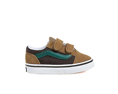 Vans Old Skool V Bebek Günlük Ayakkabı VN000CTGBF01 Kahverengi