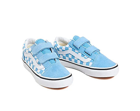 Vans Old Skool V Çocuk Günlük Ayakkabı VN000CYDE2W1 Mavi