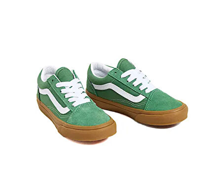 Vans Old Skool Çocuk Günlük Ayakkabı VN000CYVGRN1 Yeşil