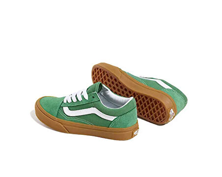 Vans Old Skool Çocuk Günlük Ayakkabı VN000CYVGRN1 Yeşil