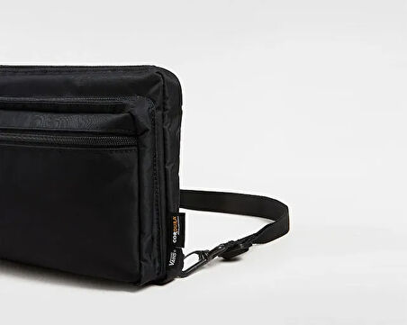 Vans Bail Convertıble Cross Body Omuz Çantası-En: 27,9 cm, Boy: 18,4 cm, Derinlik: 6,4 cm VN000MP4BLK1 Siyah