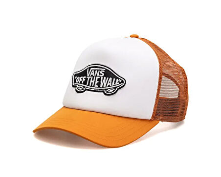 Vans Classic Patch Curved Bill Trucker Şapka VN00066X52K1 Turuncu