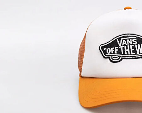 Vans Classic Patch Curved Bill Trucker Şapka VN00066X52K1 Turuncu