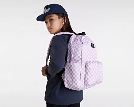 Vans OLD SKOOL GROM CHECK BACKPACK Sırt Çantası VN000J3KD3X1 Pembe