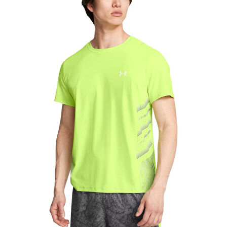 Launch Elite Graphic Erkek Yeşil Koşu T-Shirt 1376518-304