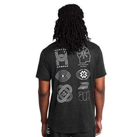 Run Anywhere Erkek Siyah Koşu T-Shirt 1386617-001