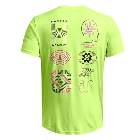 Run Anywhere Erkek Yeşil Koşu T-Shirt 1386617-304