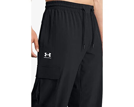 Under Armour Ua Vibe Woven Cargo Pants Erkek Günlük Kargo Pantolon 1386558-001 Siyah