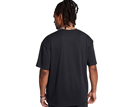 Under Armour Ua M Hw Os Sm Box Ss Erkek Günlük Tişört 1386803-001 Siyah