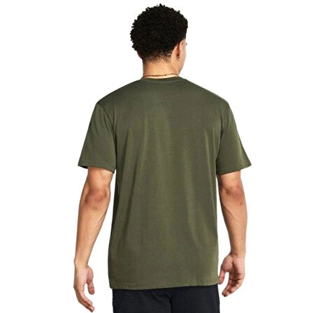 Heavyweight Erkek Yeşil Basketbol T-Shirt 1387376-390