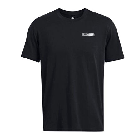 Heavyweight Armour Erkek Siyah Günlük Stil T-Shirt 1382831-001