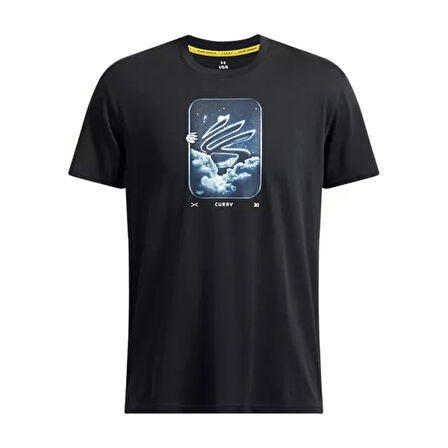 Curry Heavyweight Erkek Siyah Basketbol T-Shirt 1387108-001
