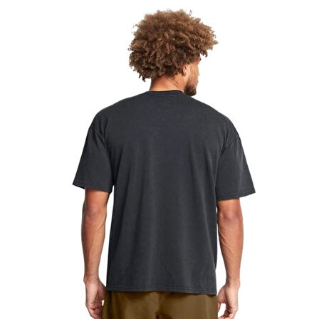 Heavyweight Oversized Erkek Siyah Günlük Stil T-Shirt 1389147-001