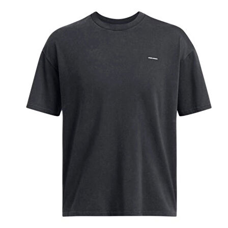 Heavyweight Oversized Erkek Siyah Günlük Stil T-Shirt 1389147-001