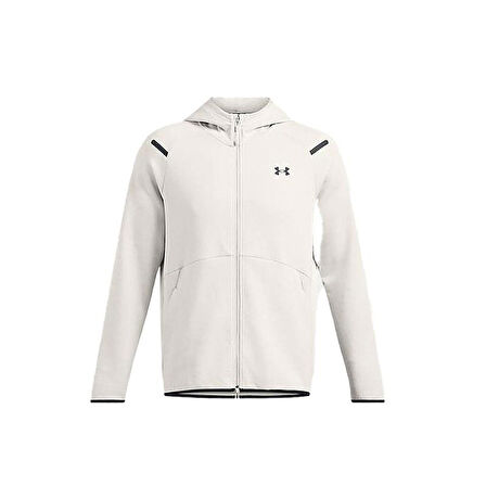 Under Armour Unstoppable Flc Fz Hd Eu Erkek Sweatshirt 1389352-110 Beyaz