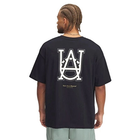 Hwt Hoops Courtside Erkek Siyah Günlük Stil T-Shirt 1390191-001