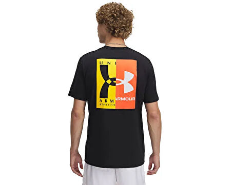 Under Armour Ua M 60/40S Evol Logo Ss Erkek Günlük Tişört 1390165-001 Renkli