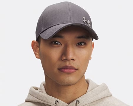 Under Armour M ESSENTIAL LOW METAL ADJ Şapka 1389695-025 Gri