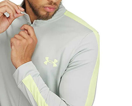 Under Armour Ua Rival Knit Track Suit Erkek Günlük Eşofman Takımı 1357139-377Gri
