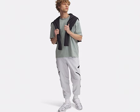 Under Armour Ua Unstoppable Cargo Pant Erkek Günlük Kargo Eşofman Altı 1390256-014 Gri