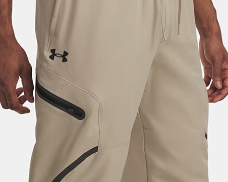 Under Armour Ua Unstoppable Cargo Pant Erkek Günlük Kargo Eşofman Altı 1390256-299 Kahverengi