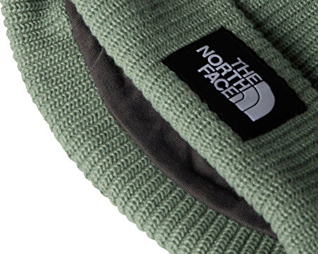 The North Face Salty Lined Beanie Unisex Outdoor Beresi NF0A8CGZBQ11 Yeşil