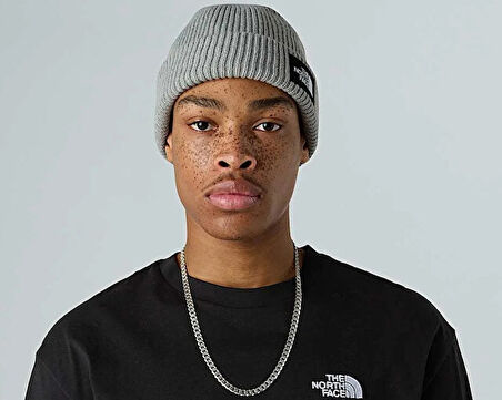 The North Face Salty Lined Beanie Unisex Outdoor Beresi NF0A8CGZDYX1 Gri