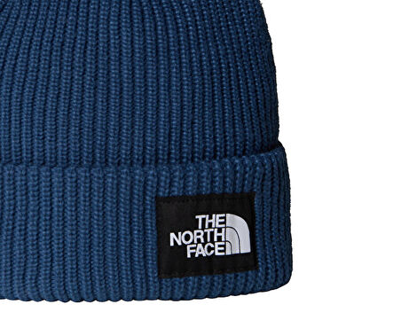 The North Face Salty Lined Beanie Unisex Outdoor Beresi NF0A8CGZHDC1 Mavi