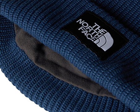 The North Face Salty Lined Beanie Unisex Outdoor Beresi NF0A8CGZHDC1 Mavi