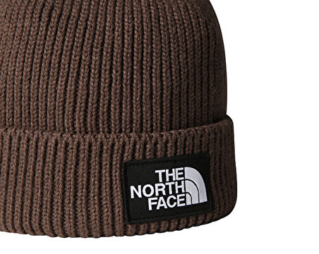The North Face Tnf Logo Box Cuffed Beanie Bere NF0A8CHE1OI1 Kahverengi
