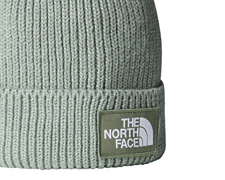 The North Face Tnf Logo Box Cuffed Beanie Bere NF0A8CHED5M1 Yeşil