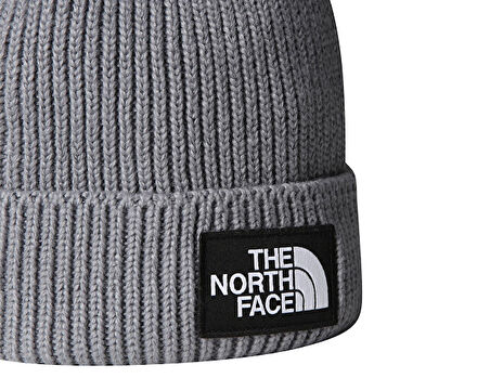 The North Face Tnf Logo Box Cuffed Beanie Bere NF0A8CHEDYY1 Gri