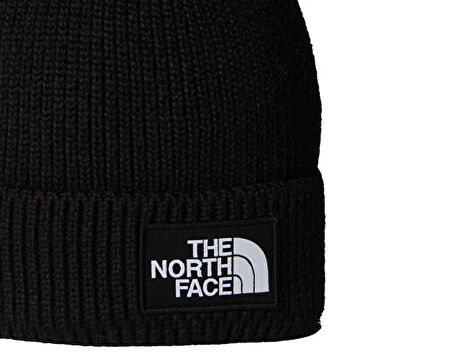 The North Face Tnf Logo Box Cuffed Beanie Bere NF0A8CHEJK31 Siyah