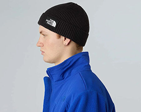 The North Face Tnf Logo Box Cuffed Beanie Bere NF0A8CHEJK31 Siyah