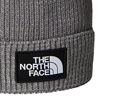 The North Face Tnf Logo Box Pom Beanie Bere NF0A8CHFDYY1 Gri
