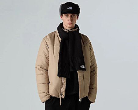 The North Face Tnf Logo Box Scarf Atkı NF0A8CHGJK31 Siyah