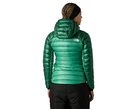 The North Face W Summit Breithorn Hoodie Kadın Outdoor Montu (800 Dolgu Kaz Tüyü) NF0A8805E271 Yeşil