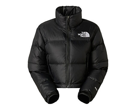 The North Face W Nuptse Short Jacket Kadın Outdoor Montu (700 Dolgu Kaz Tüyü) NF0A5GGEGOG1 Siyah