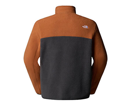 The North Face M Yumiori 1/4 Zip Erkek Outdoor Çeyrek Fermuarlı Polar Ceket NF0A883SEOF1 Gri
