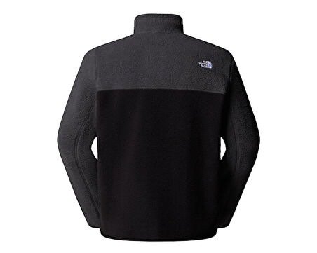 The North Face M Yumiori 1/4 Zip Erkek Outdoor Çeyrek Fermuarlı Polar Ceket NF0A883SS5H1 Siyah