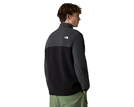 The North Face M Yumiori 1/4 Zip Erkek Outdoor Çeyrek Fermuarlı Polar Ceket NF0A883SS5H1 Siyah