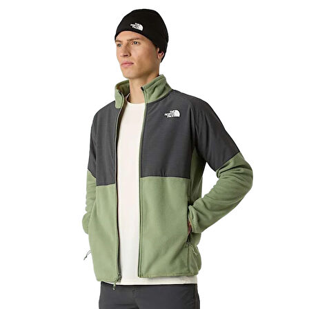 Glacier Heavyweight Full-Zip Erkek Yeşil Outdoor Polar NF0A89JGDKI1
