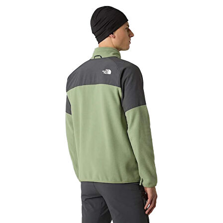 Glacier Heavyweight Full-Zip Erkek Yeşil Outdoor Polar NF0A89JGDKI1