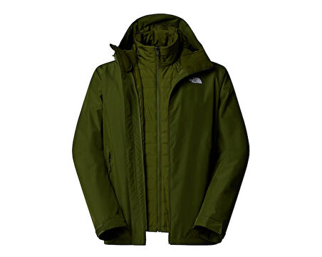 The North Face M Carto Mono Triclimate Hooded Jacket Erkek Outdoor Montu NF0A8D1SBRI1 Yeşil