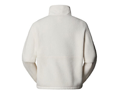 The North Face W Yumiori Off Peak Full Zip Jacket Erkek Outdoor Polar Ceket NF0A8EUZQLI1 Beyaz