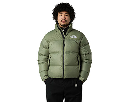 The North Face M 1996 Retro Nuptse Jacket Erkek Outdoor Montu (700 Dolgu Kaz Tüyü) NF0A3C8DBO91 Haki