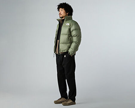 The North Face M 1996 Retro Nuptse Jacket Erkek Outdoor Montu (700 Dolgu Kaz Tüyü) NF0A3C8DBO91 Haki