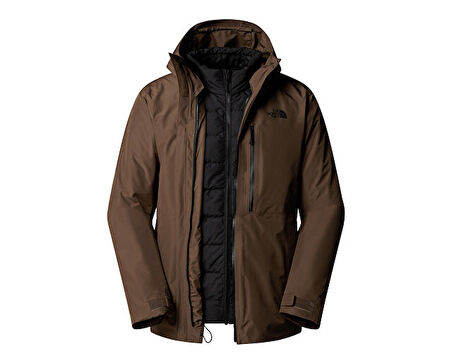 The North Face M North Table Down Triclimate Jacket Erkek Outdoor Montu NF0A84IG5EX1 Kahverengi
