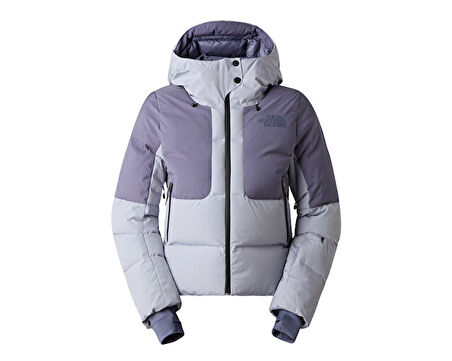The North Face W Cold Spell Cropped Down Jacket Kadın Kayak Montu (550 Dolgu Kaz Tüyü) NF0A87WTEHA1 Mavi